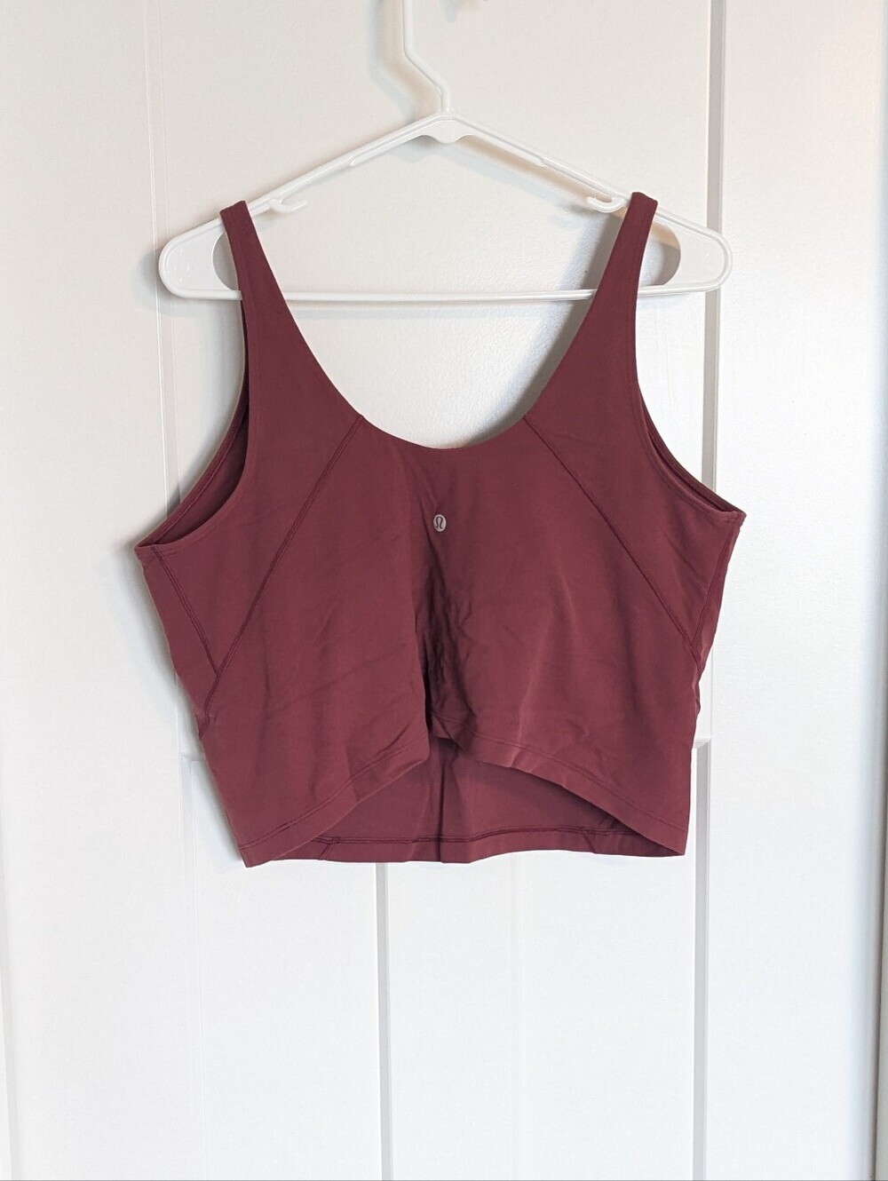 Lululemon Align Tank - Mulled Wine Deep Red sz 18 - Picture 3 of 6